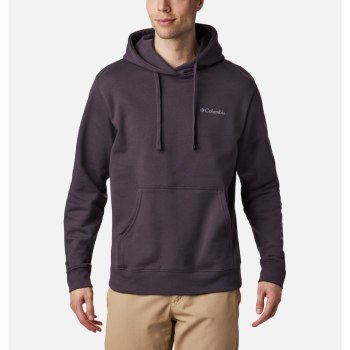 Columbia Hoodie Heren, Viewmont II Sleeve Graphic DonkerPaars, 75IVFCAJH